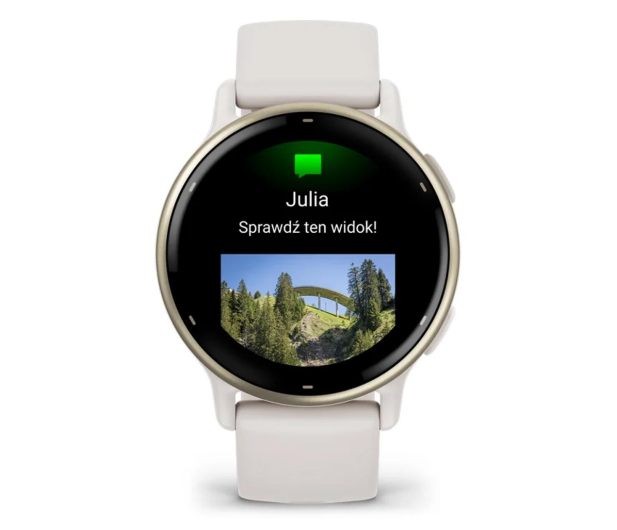 Garmin vivoactive 5 kremowo złoty - 1182290 - zdjęcie 2